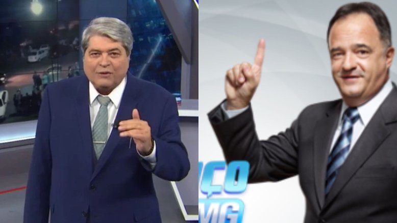José Luiz Datena (PSDB) e Mauro Tramonte (Republicanos): apresentadores de programas policiais concorrem às prefeituras de São Paulo e Belo Horizonte | Montagem/IstoÉ