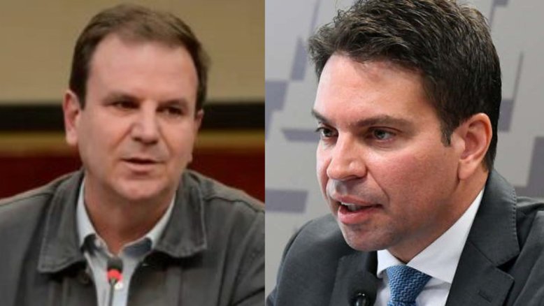 Eduardo Paes (PSD) e Alexandre Ramagem (PL), candidatos de Lula e Bolsonaro à prefeitura do Rio de Janeiro | Montagem/IstoÉ