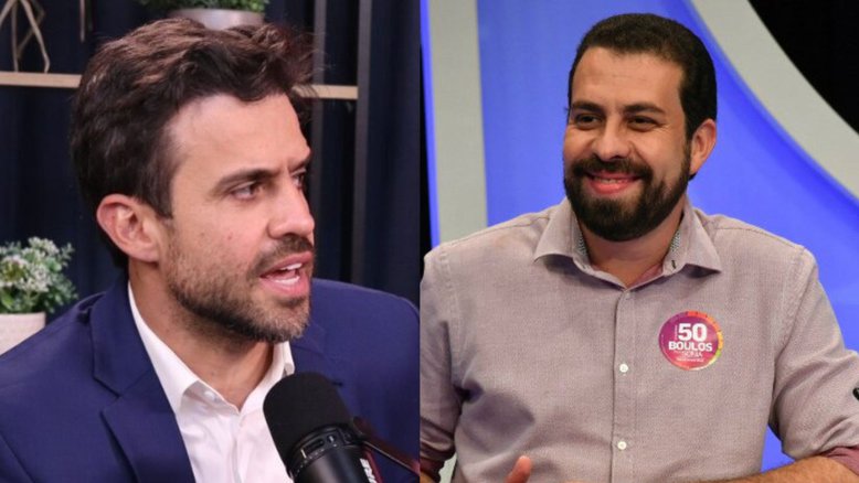 Pablo Marçal (PRTB) e Guilherme Boulos (PSOL), adversários na disputa pela prefeitura de São Paulo | Montagem/IstoÉ