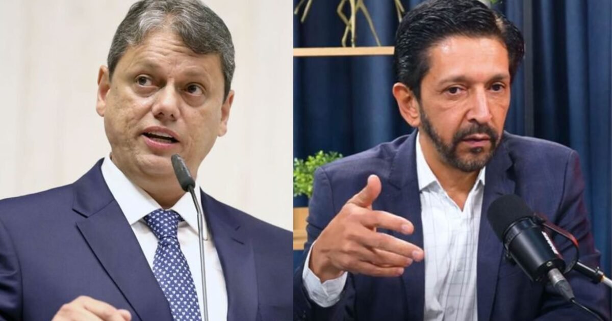 ‘A gente não interfere’, afirma Tarcísio após Nunes criticar a Polícia Civil de SP