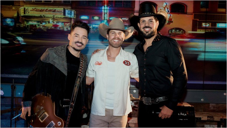 Fernando e Sorocaba recebem Dustin Lynch no primeiro EP de ‘Nash’