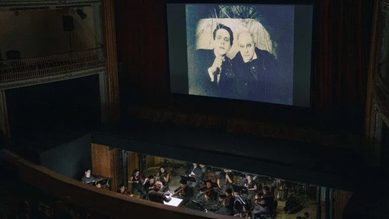 Exibição do filme 
