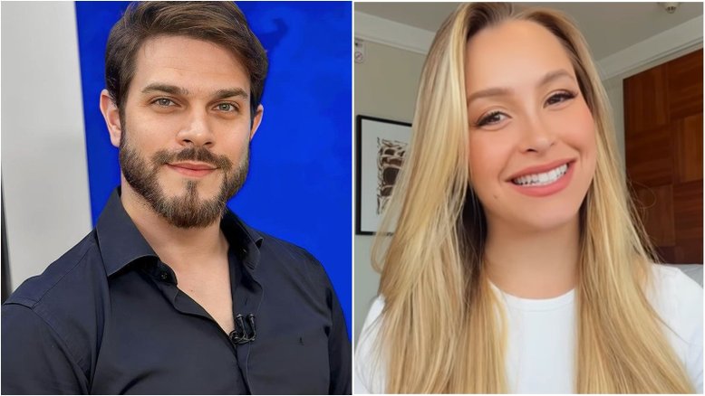 Ex da atriz Carla Diaz, Felipe Becari é flagrado em clima de intimidade com morena em Paris