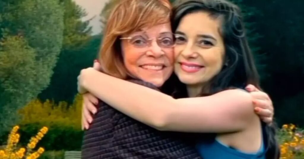 Glória e Daniella Perez. Reprodução.