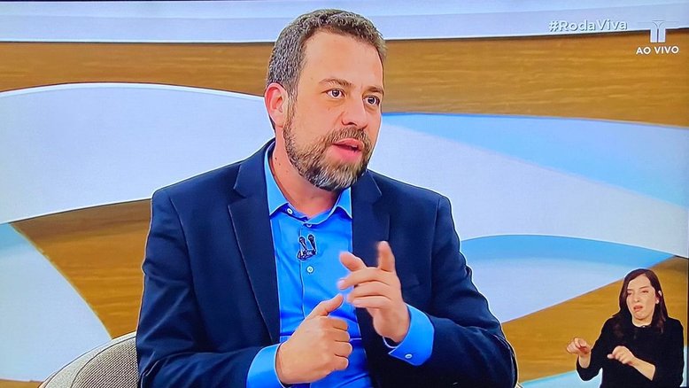 Guilherme Boulos no Roda Viva