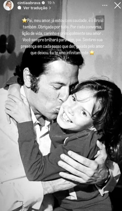 Filha mais velha de Silvio Santos faz homenagem ao pai: 'Já estou com saudades' 5 Filha mais velha de Silvio Santos faz homenagem ao pai: 'Já estou com saudades'