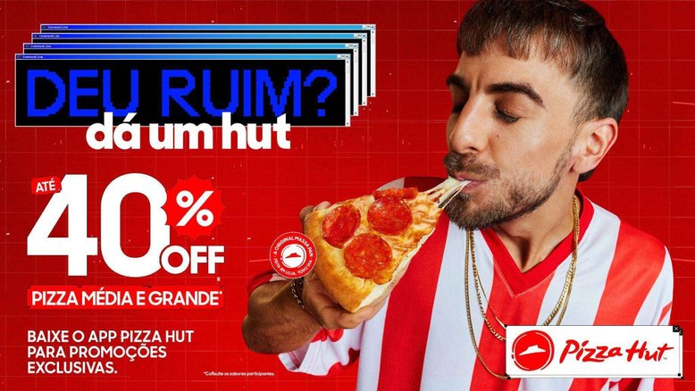 Pizza Hut lança campanha reverenciando a original Massa Pan