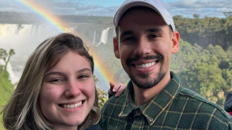 Isabel Veloso e Lucas Borbas