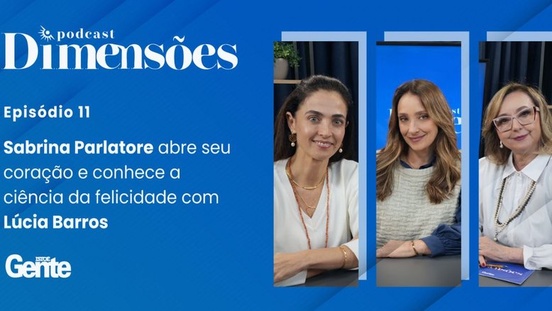 Sabrina Parlatore abre seu coração e conhece a ciência da felicidade com Lucia Barros