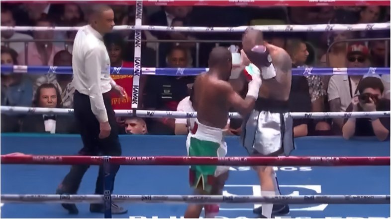Lenda do boxe, Floyd Mayweather é vaiado após luta de exibição no México