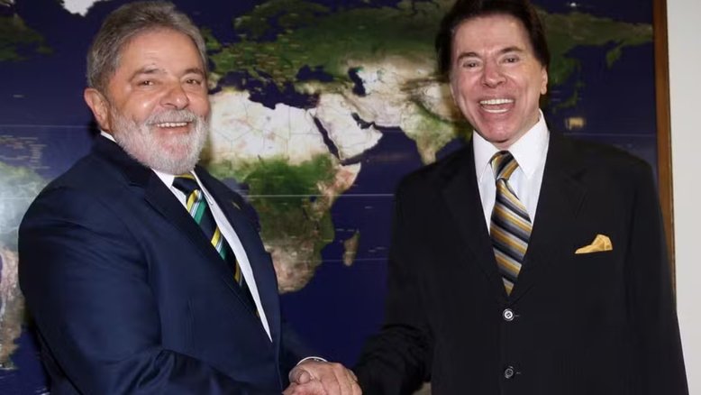Lula e Silvio Santos