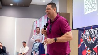 Marcelo Negrão anuncia a criação do clube de vôlei Norde