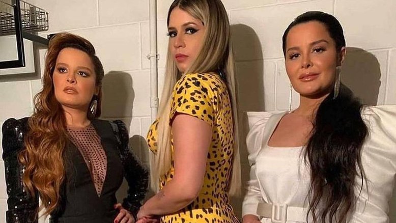 Marília Mendonça com Maiara e Maraisa