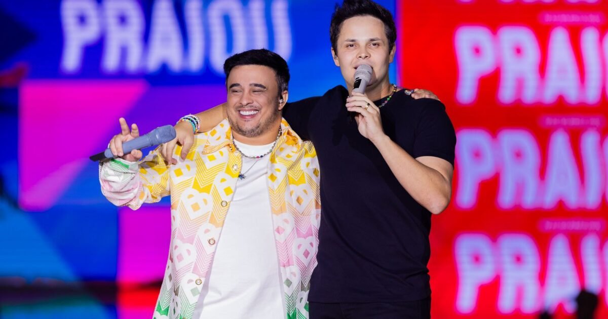 Ao lado de thiaguinho, matheus e kauan encerram lançamentos do álbum 'praiou'