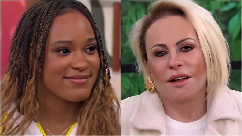 Ana Maria Braga se emociona ao receber a medalhista Rebeca Andrade no ‘Mais Você’: 'Choro mesmo'