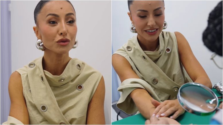 Sabrina Sato faz leitura de mão e se anima com previsão de casamento e filhos