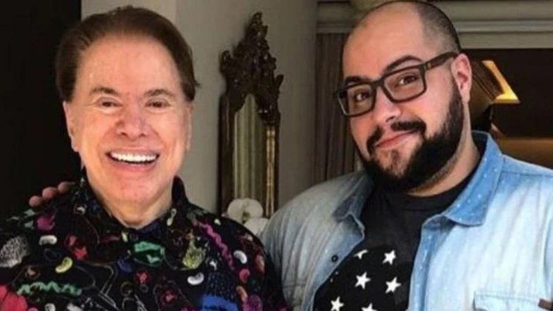 Silvio Santos e o neto, Tiago Abravanel