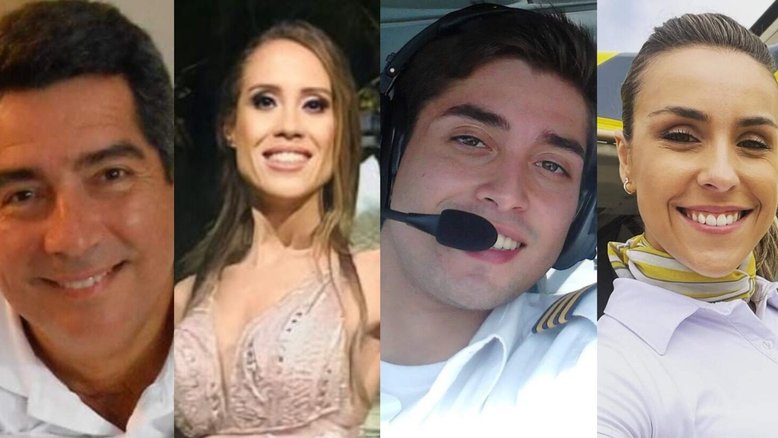 Piloto tinha mais de dez anos de experiência; conheça a tripulação do avião que caiu em Vinhedo