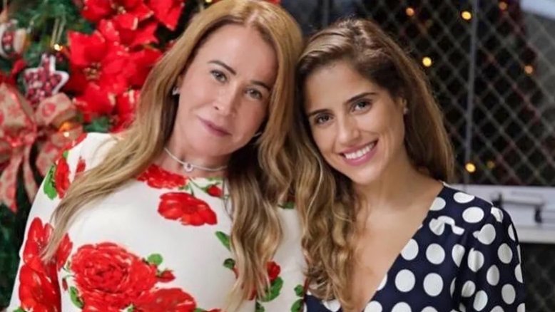 Zilu Godói e a filha Camilla Camargo
