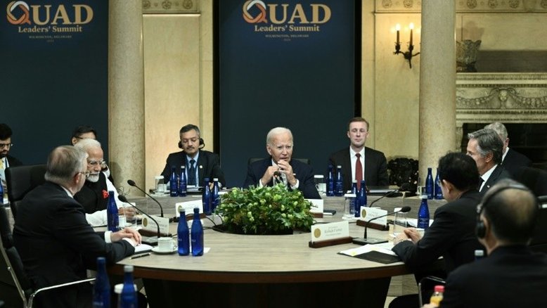 'A China está nos testando', diz Biden a aliados do Quad
