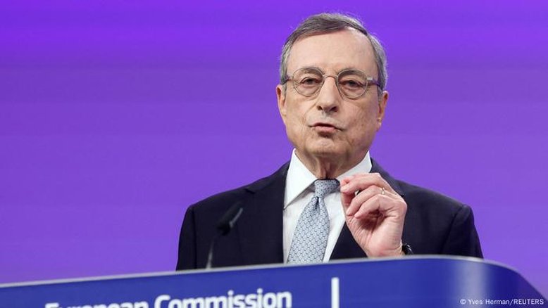 Ex-chefe do Banco Central Europeu vê economia da UE em risco "pela 1ª vez desde a Guerra Fria"