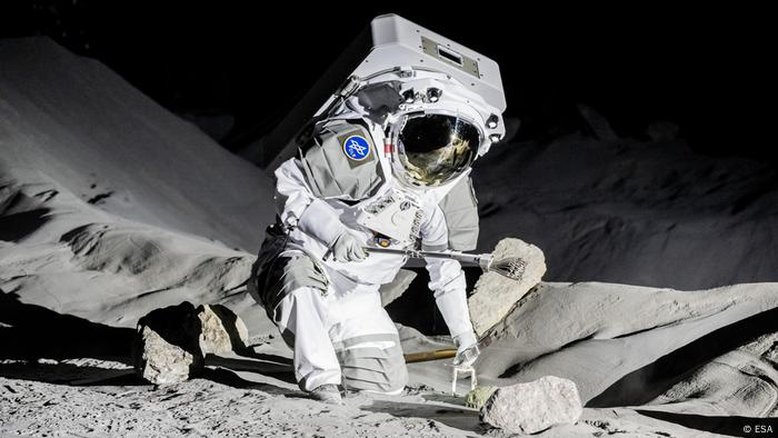 Novo simulador na Alemanha prepara astronautas para a Lua