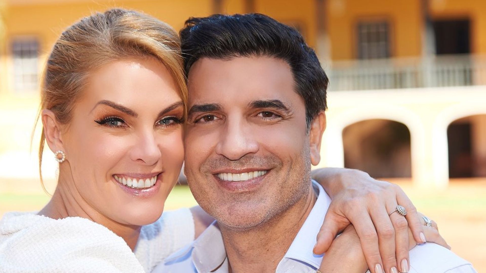 Ana Hickmann e Edu Guedes