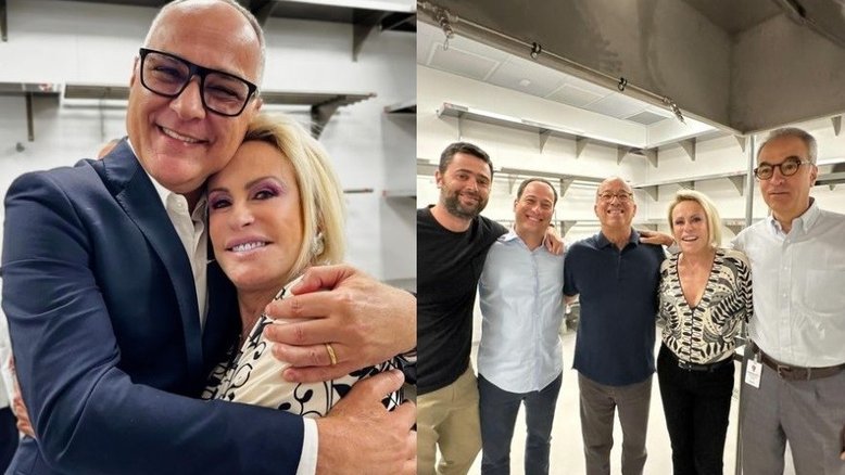 Glow News - Marido de Fiorella Mattheis e ex de Patrícia Poeta: saiba quem são os chefões da Globo que visitaram Ana Maria Braga