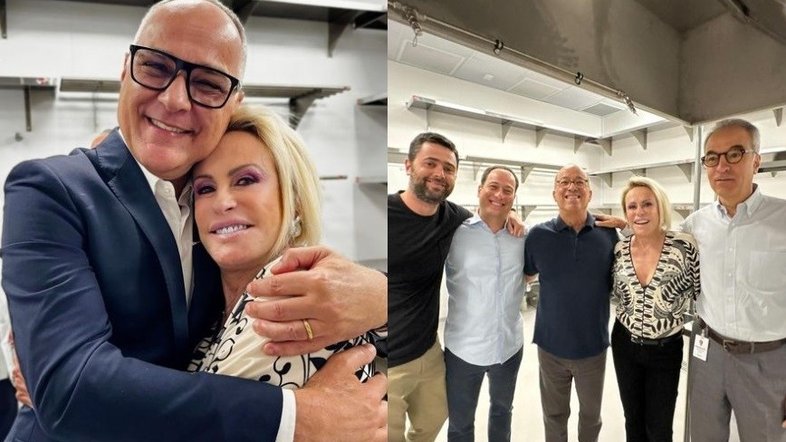 Glow News - Marido de Fiorella Mattheis e ex de Patrícia Poeta: saiba quem são os chefões da Globo que visitaram Ana Maria Braga