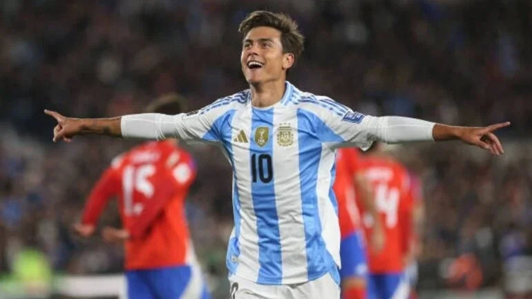Sem Messi, Argentina vence Chile por 3 a 0 nas Eliminatórias