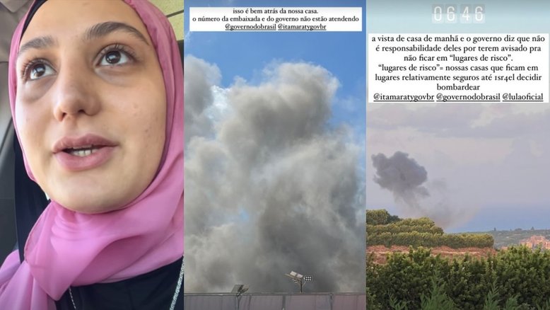 Brasileira no Líbano relata momentos de terror ao tentar fugir de ataque: 'Acordamos com muitas bombas'