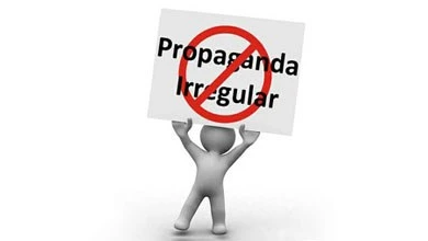 Campanha eleitoral irregular