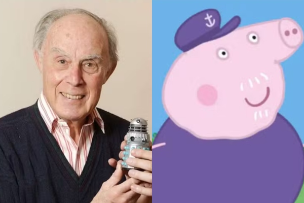 Morre dublador de 'Peppa Pig' e 'Doctor Who', aos 99 anos