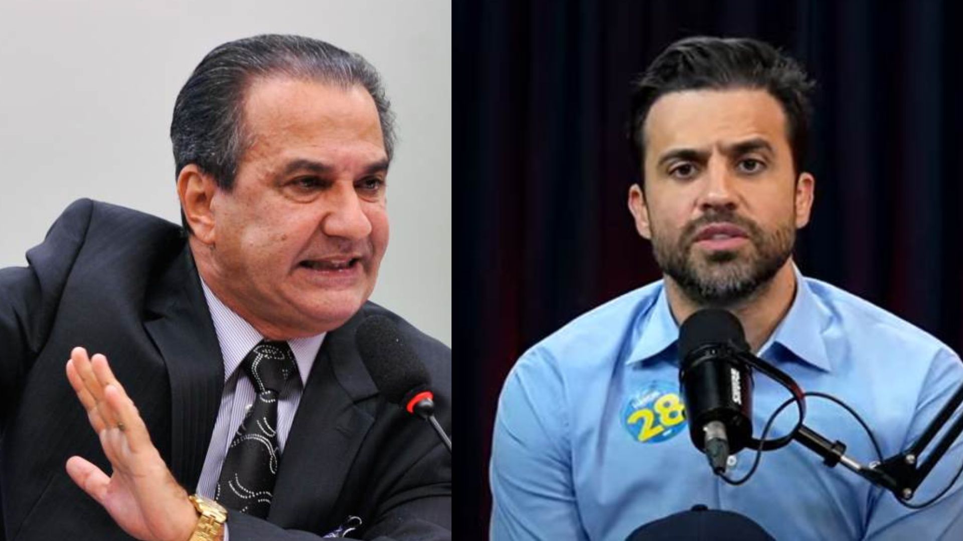 O pastor Silas Malafaia e o candidato Pablo Marçal (PRTB): lados opostos na eleição em São Paulo | Montagem/IstoÉ