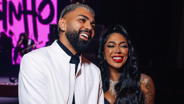 Gabigol e Dhiovanna