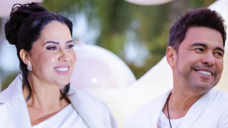 Graciele Lacerda e Zezé Di Camargo