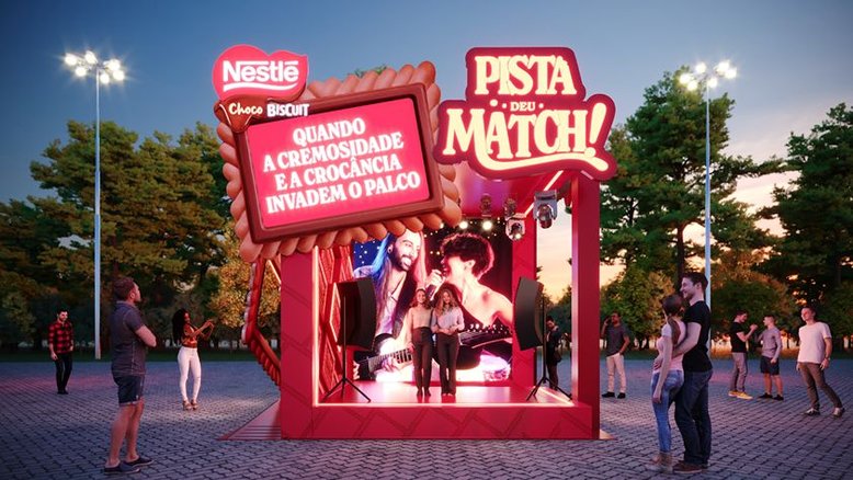 Espaço da Nestlé no Rock in Rio traz crocância e cremosidade para o maior festival de música do país