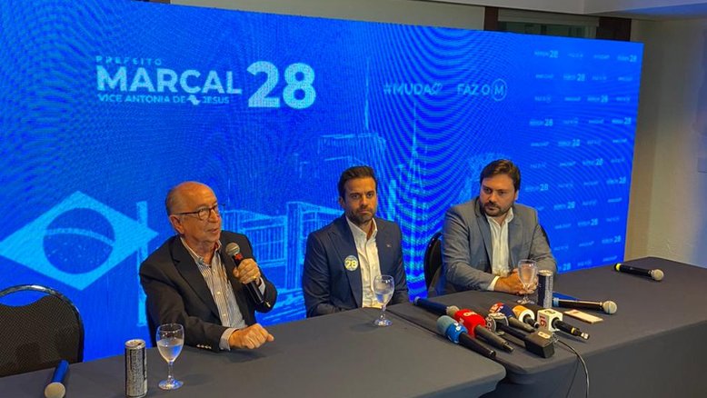 Pablo Marçal em coletiva de imprensa - 24.09.2024
