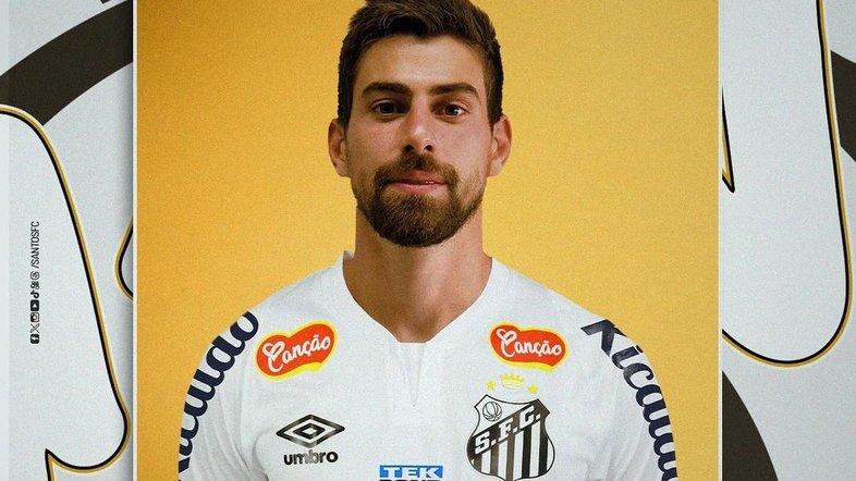 Luan Peres foi anunciado como reforço do Santos