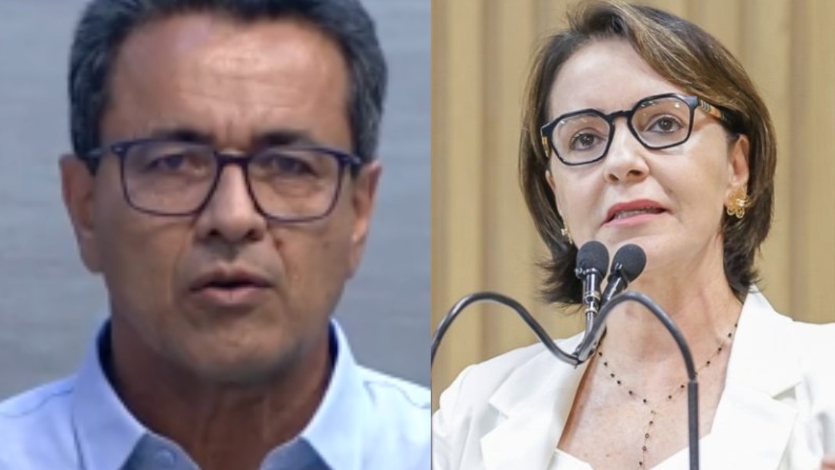 Luiz Roberto (PDT) e Emília Corrêa (PL)