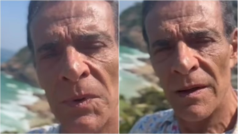 Ator Mário Gomes declara após ser despejado: 'Estou na rua, debaixo da ponte'