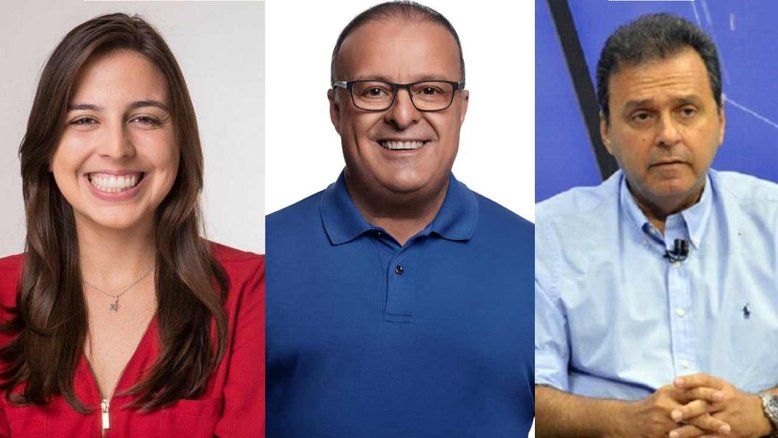 Atlas: Natália Bonavides 28,4%, Paulinho Freire, 27,9% e Carlos Eduardo tem 27,6%, em Natal
