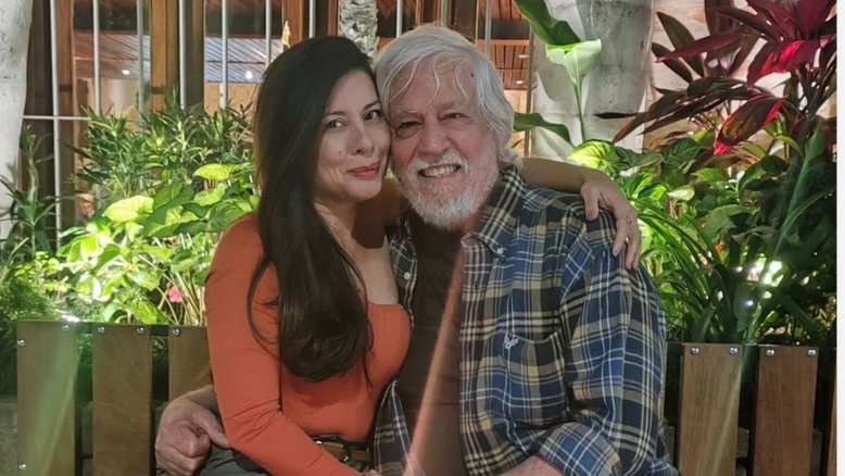 Nuno Leal Maia e a esposa, Mônica Camillo