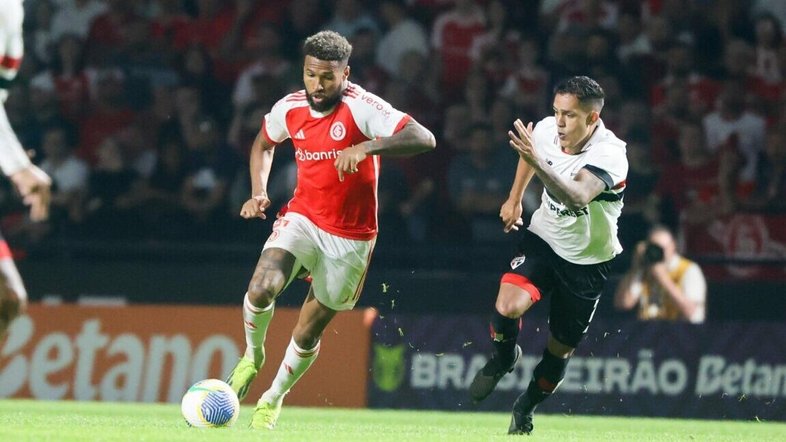 Internacional venceu o São Paulo fora de casa