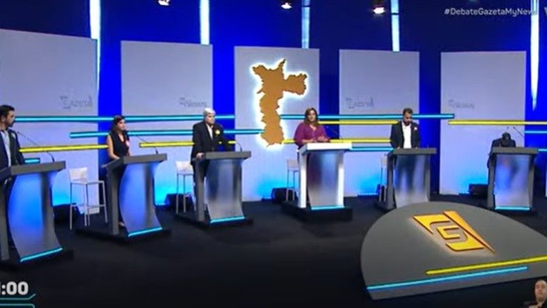 Vídeo: Datena avança sobre púlpito de Pablo Marçal durante bate-boca e o chama de 'fascista'
