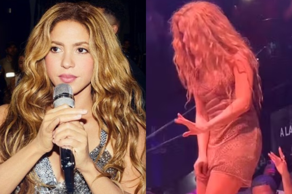 Shakira abandona palco após perceber fãs filmando debaixo de seu vestido; veja