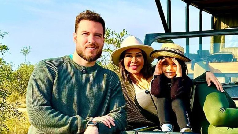 Thiago Nigro, Maira Cardi e Sophia Cardi Aguiar