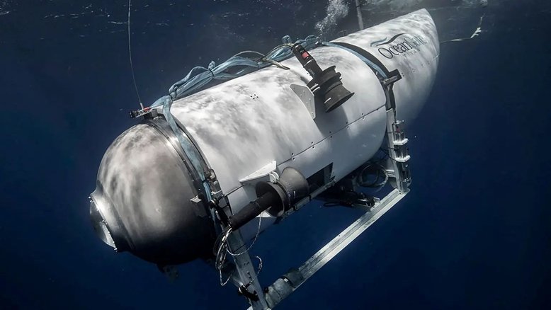 EUA revelam foto inédita do submarino Titan no fundo do oceano após implosão