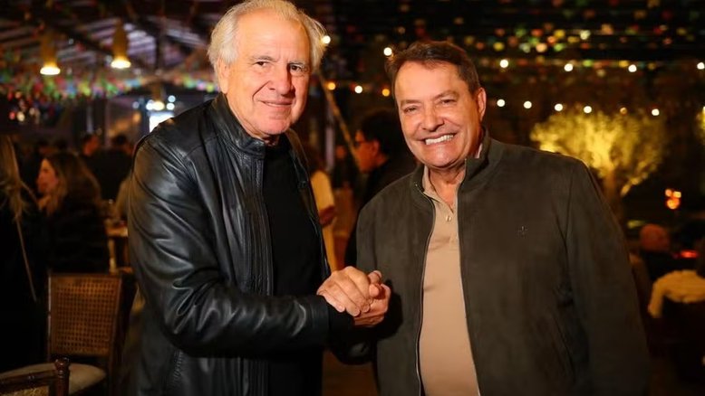 Rubens Menin e Pedro Lourenço: empresários fizeram doações generosas para campanha do prefeito Fuad Noman (PSD) | Reprodução/Redes sociais