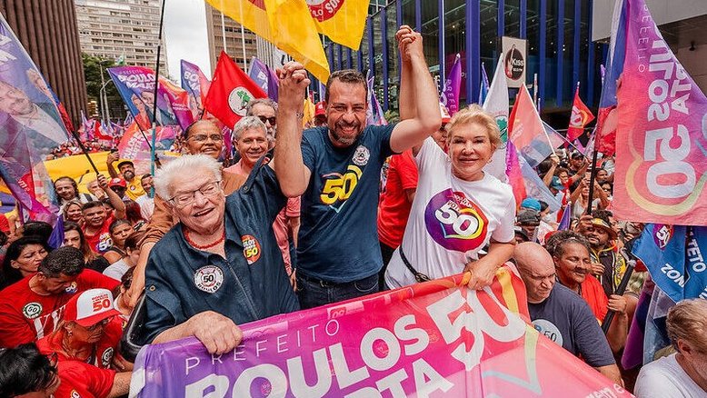Leandro Paiva/Campanha Guilherme Boulos